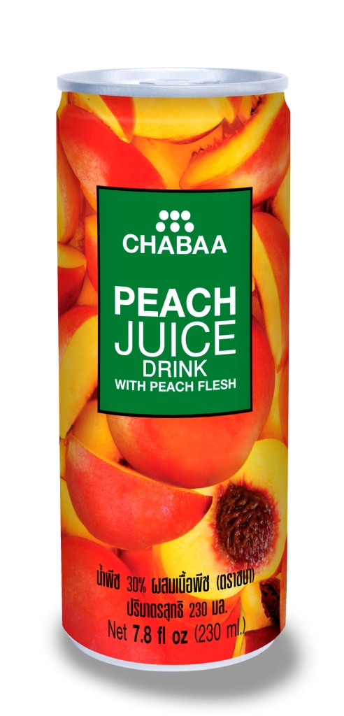 juice w/peach flesh 4排x6罐x230毫升 chabaa grass jelly drink 4排